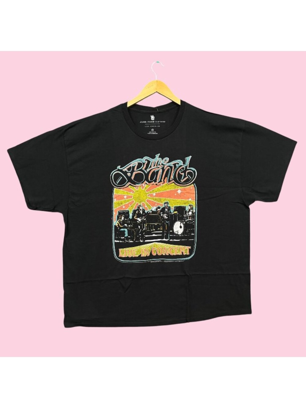 The Band Live in Concert Rock Band Oversized Tee XXL